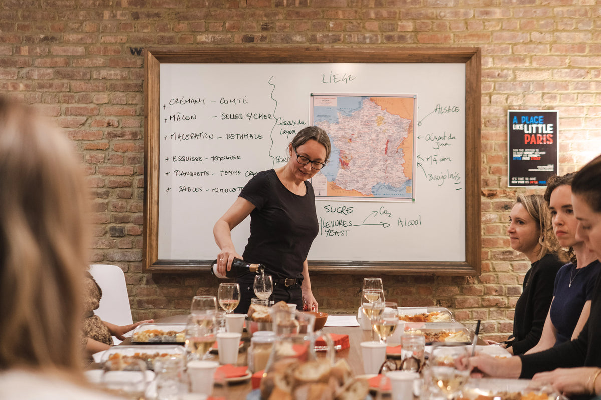 Wine workshop with Pascaline