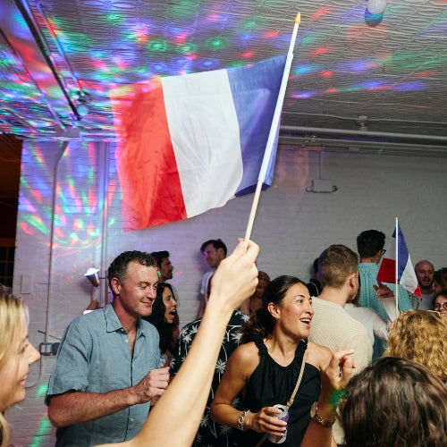 Bastille Day party event at Coucou