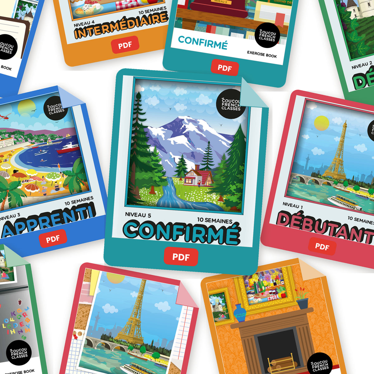 Complete collection of Coucou books PDF version