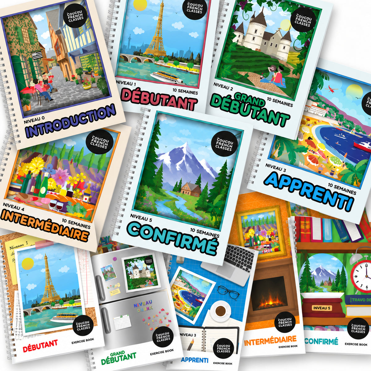 Complete collection of Coucou books print version