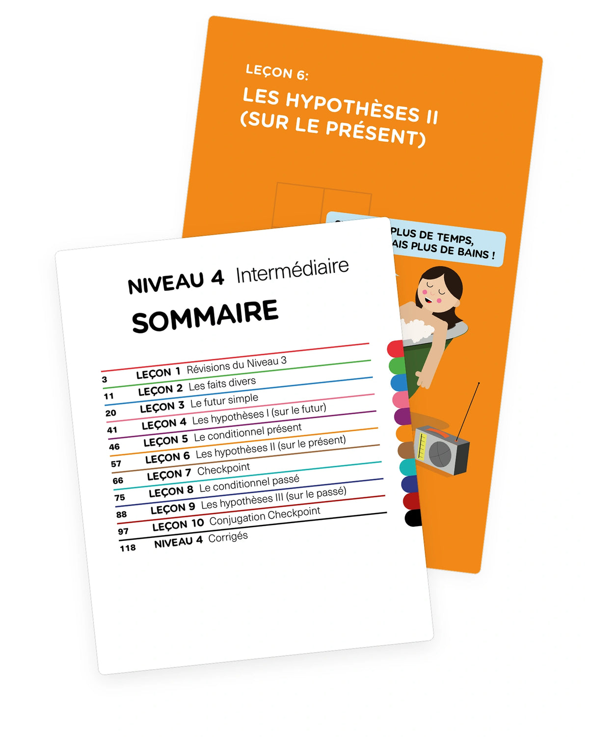 EXERCISE BOOK NIVEAU 4 - INTERMÉDIAIRE | store-products