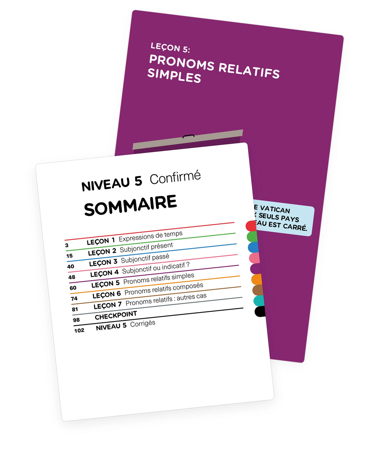 EXERCISE BOOK NIVEAU 5 - CONFIRMÉ | store-products