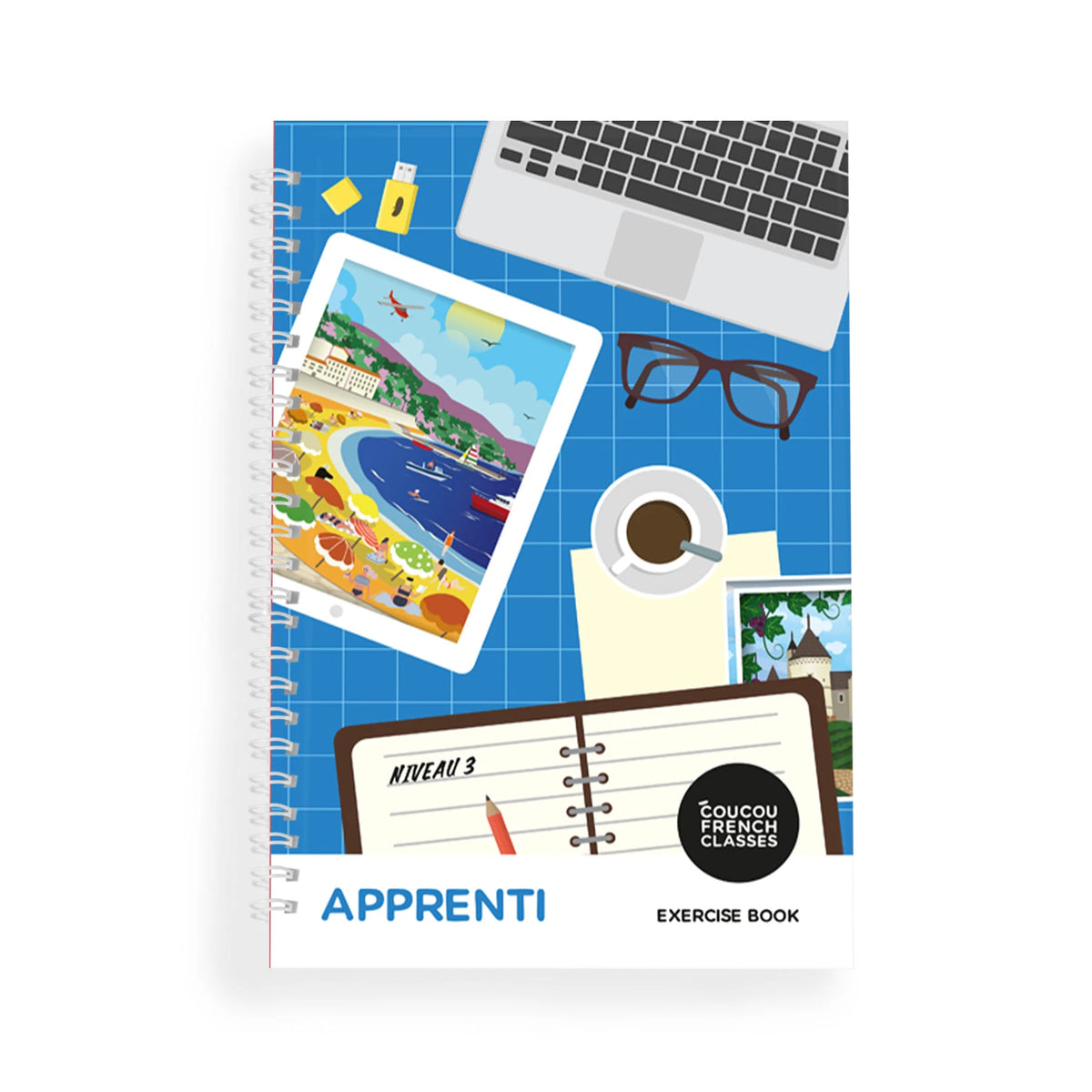 Cover of Coucou exercise book level 3