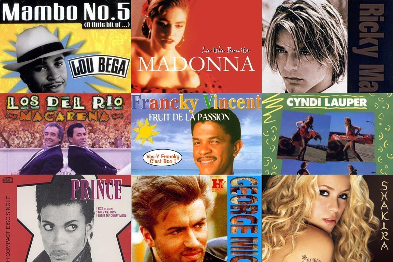 Les tubes de l'été / Songs of the Summer 19802016 Coucou French Classes