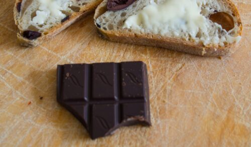 baguette and chocolate